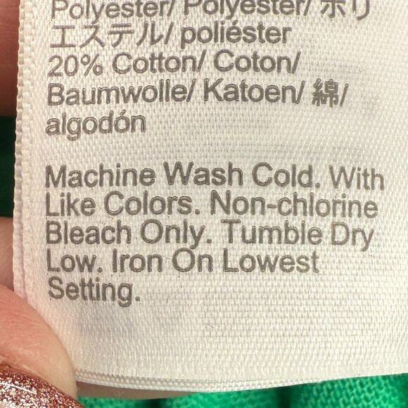 J. CREW Women's NEW Linen Blend Pull-On City Skirt "Modern Clover" | Size 12 - Picture 11 of 12